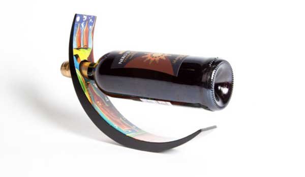 Wooden Lacquer Wine Holder