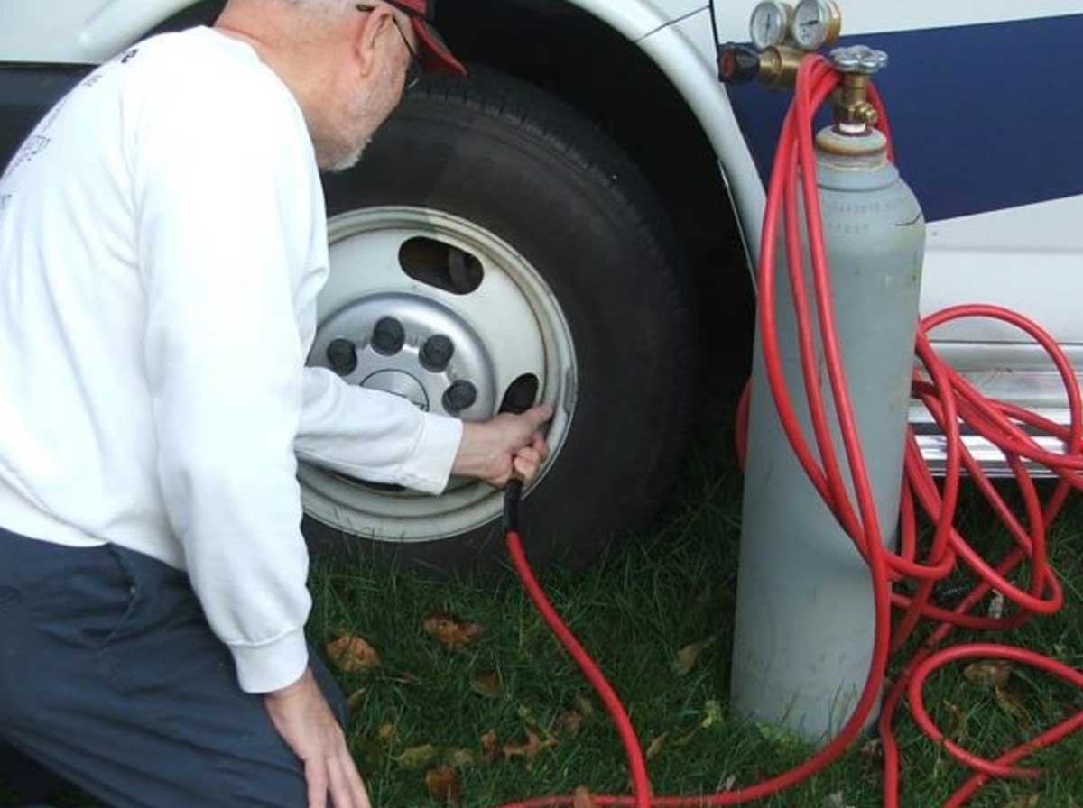 Inflating Your RV Specific Tires