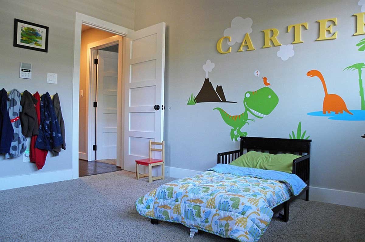 Turn A Child’s Love For Dinosaurs Into Fun Decor