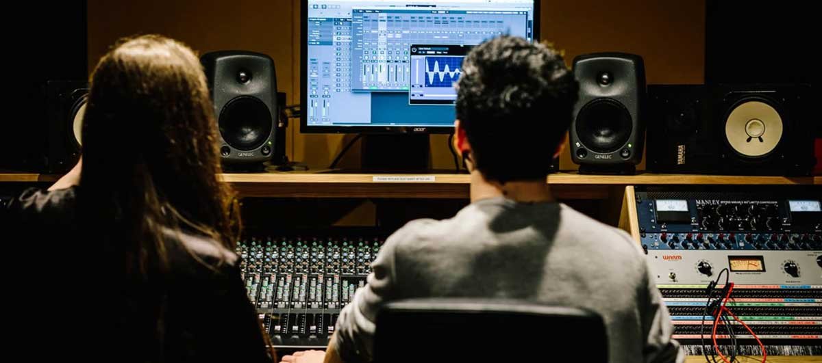 Where can I study music production in London