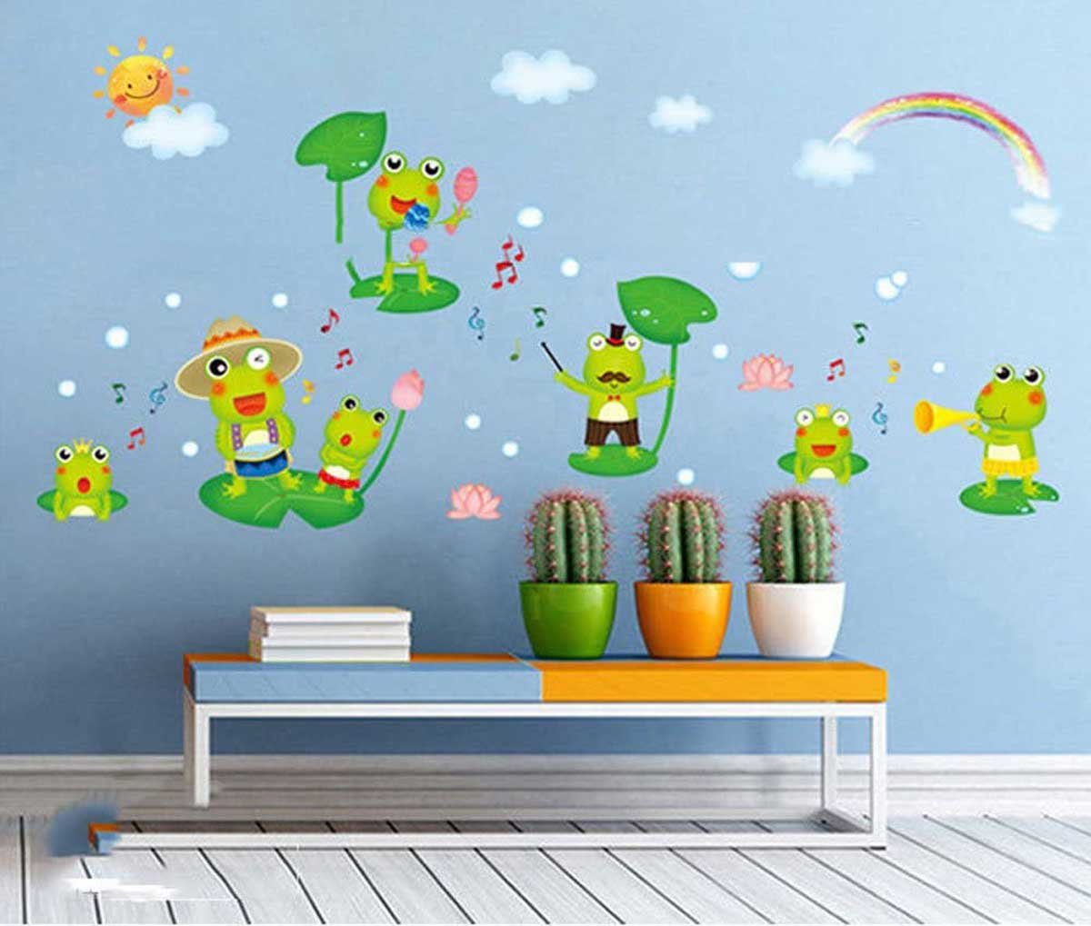 kid room DIY Non Permanent Wallpaper