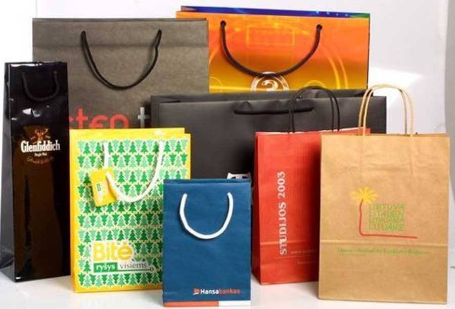 Types of paper shopping bags