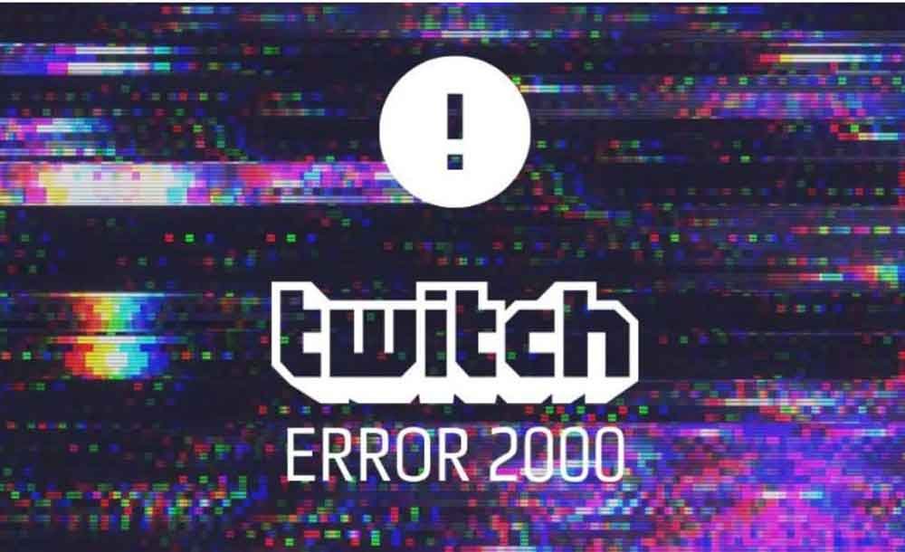 Twitch Error 2000 stems from an antivirus