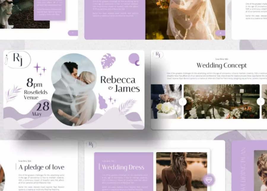 Wedding Slideshow Presentation Template