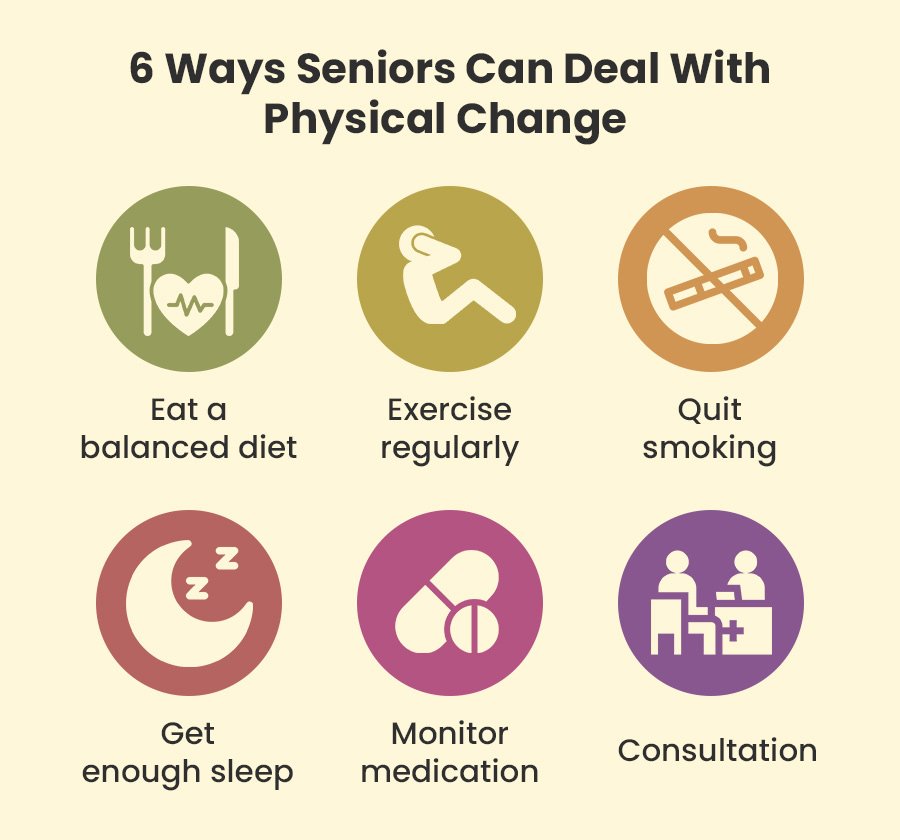 6 Ways Seniors can Deal with Physical Change