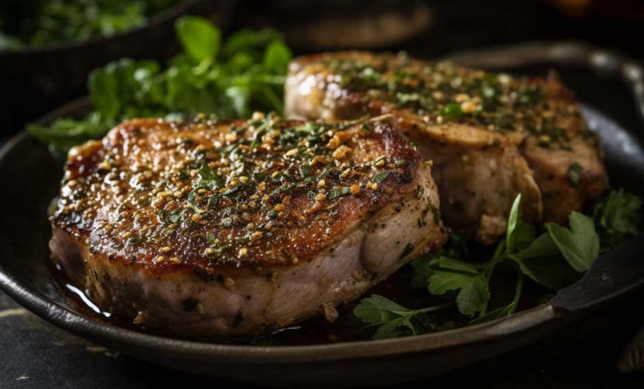 Recipe 1 – Herb-Crusted Pork Chops