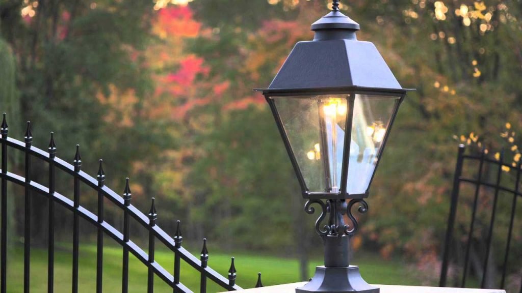 outdoor gas lamps
