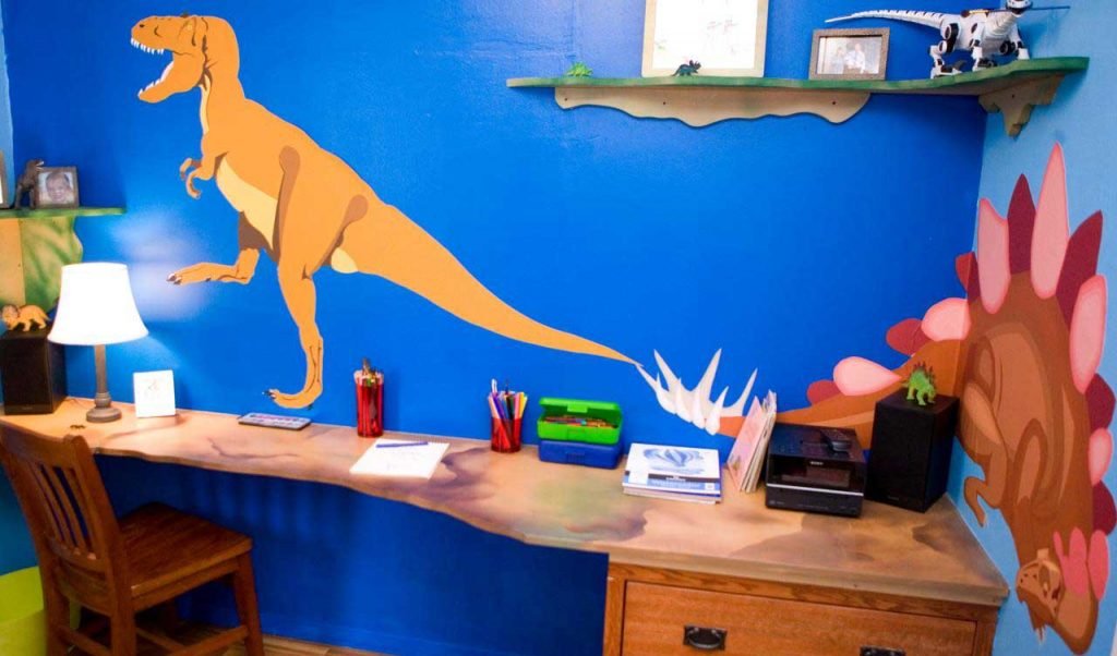 Turn A Child’s Love For Dinosaurs Into Fun Decor Dinosaurs Into Fun Decor