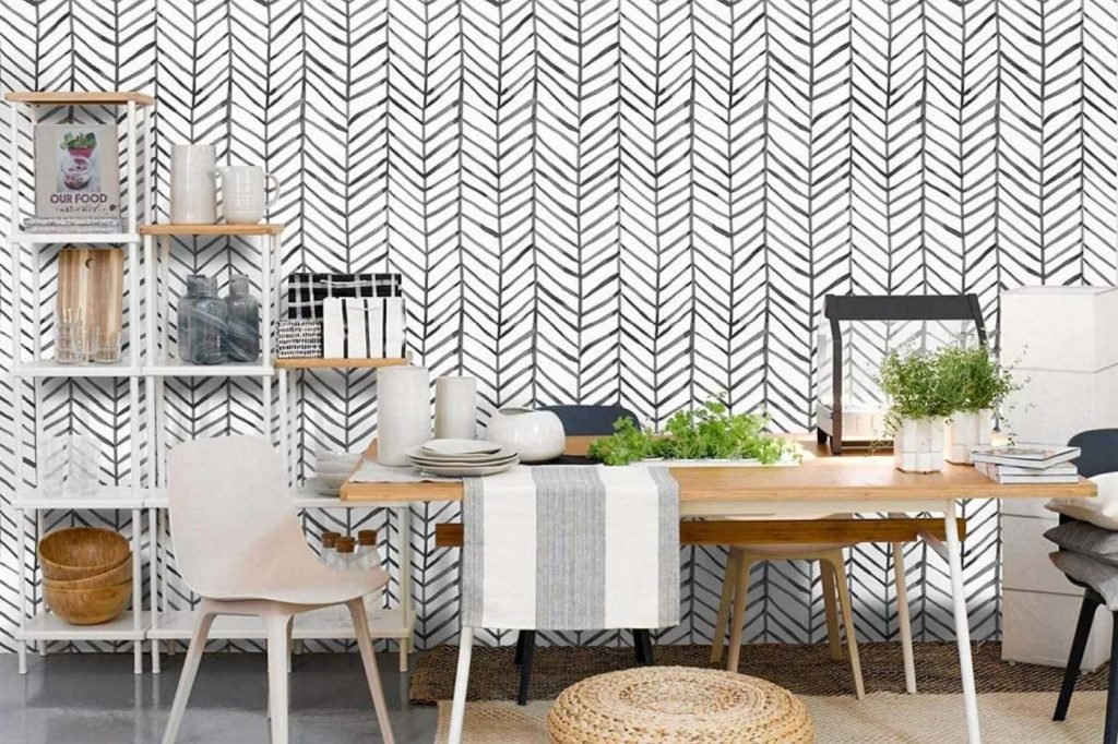 DIY-Non-Permanent-Wallpaper