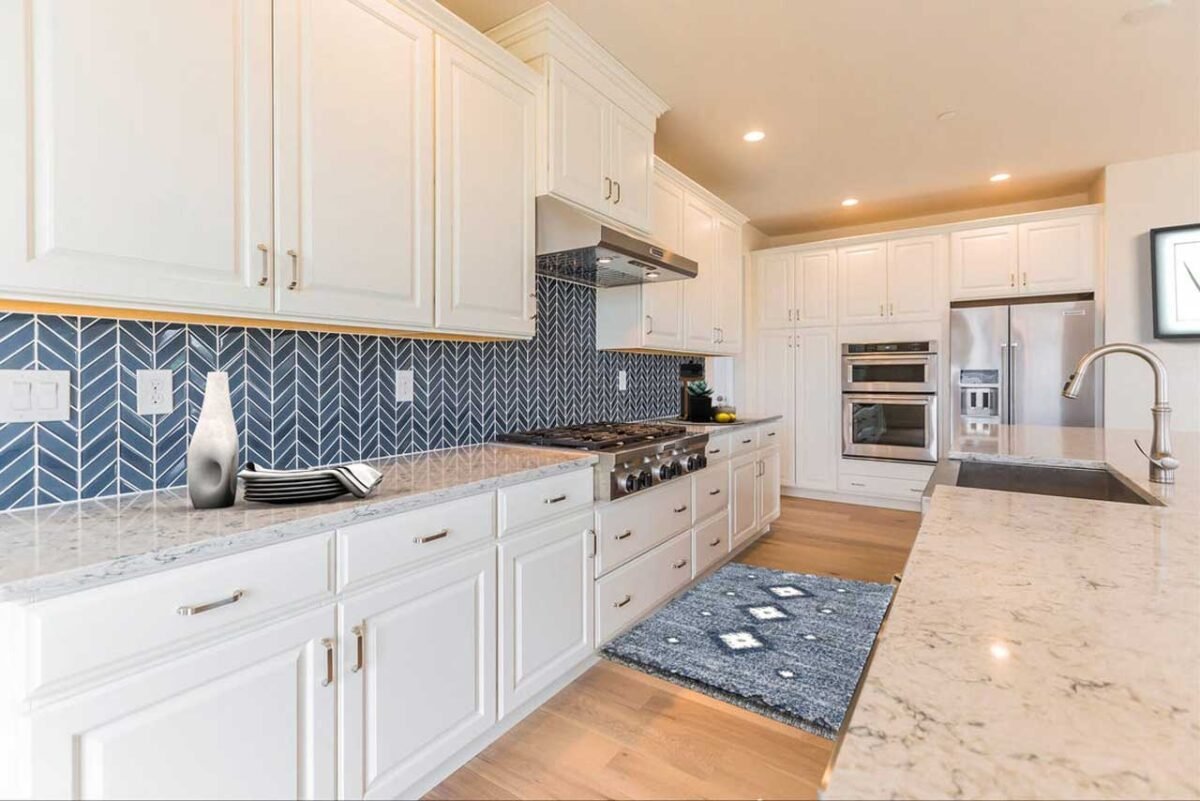 11 Backsplash Ideas for White Cabinets and Granite Countertops