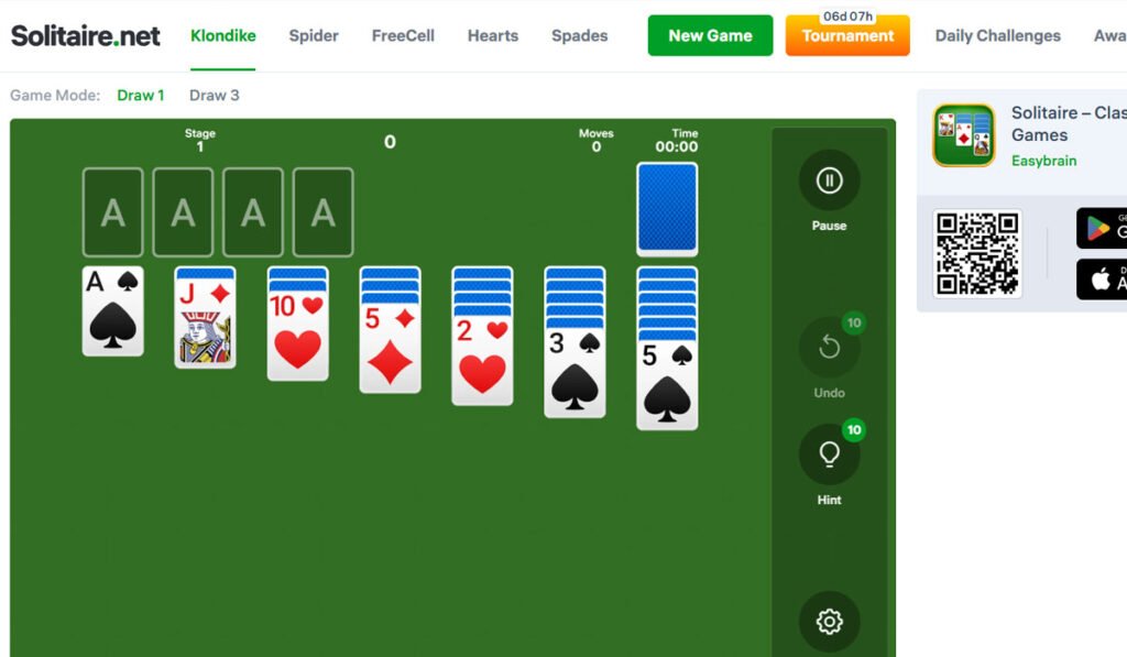 Why Solitaire.net is the Best Destination for Card Game Lovers solitaire