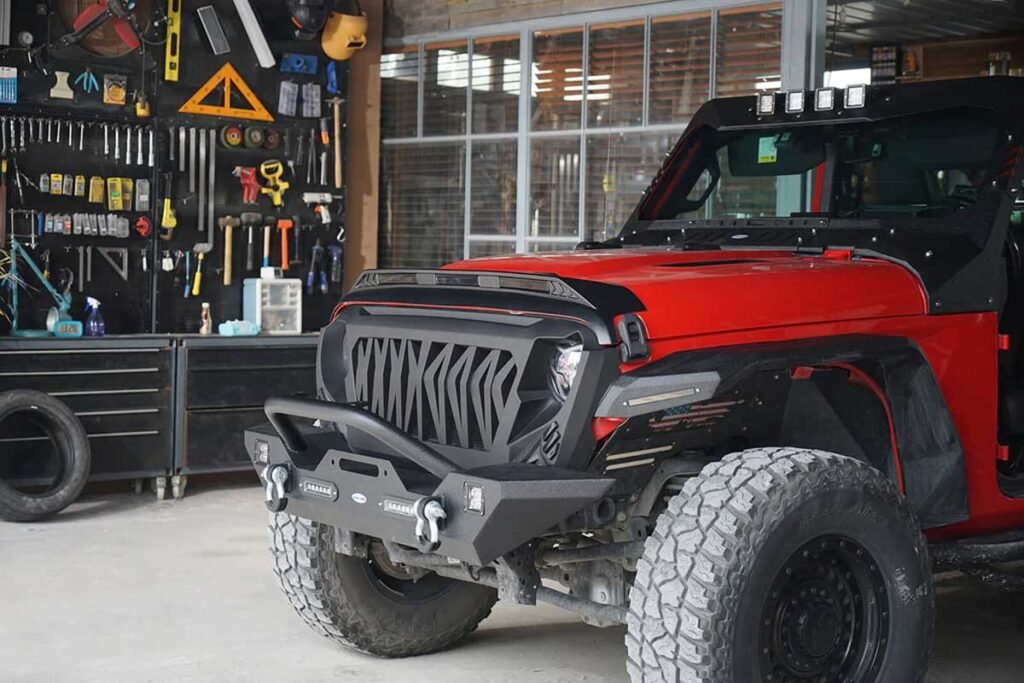 Strengthen Jeep Body Guards for Tough Trails